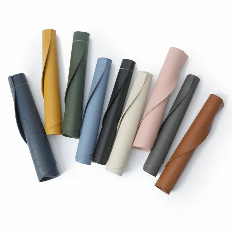 Leather Semicicrcle Placemate - SEMI