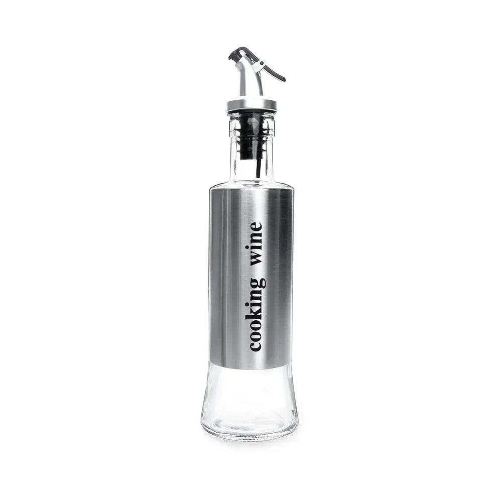Stainless Steel Oil Bottle No-drip - DISPENSA
