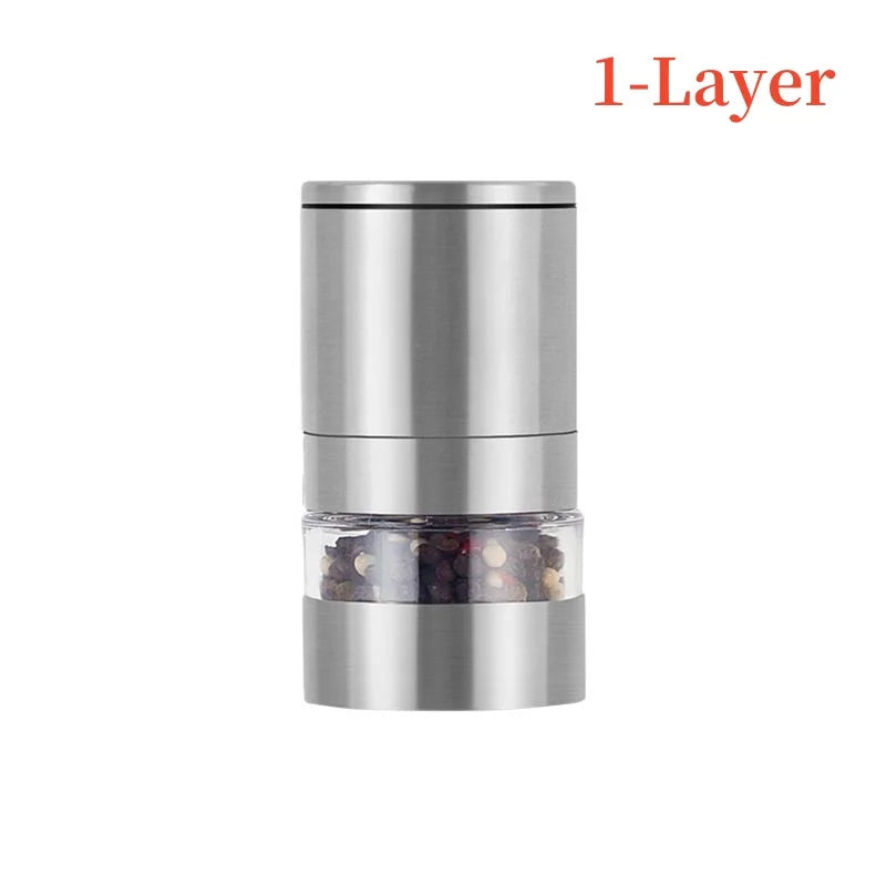 Multi-layer Stacked Pepper Mill - STEEL