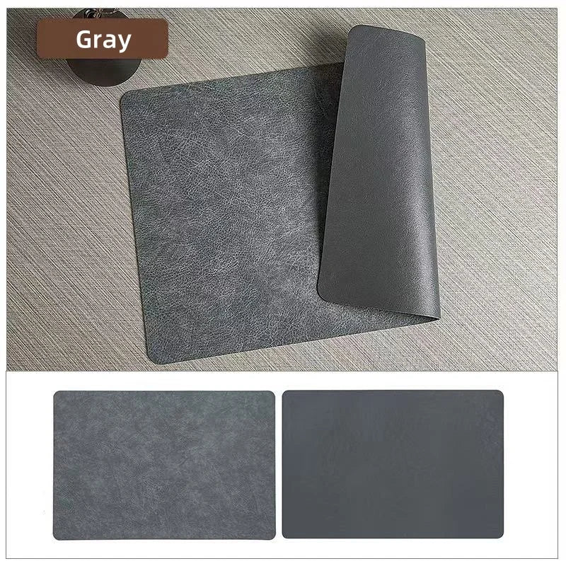 Faux Leather Placemats Set - CUOIO