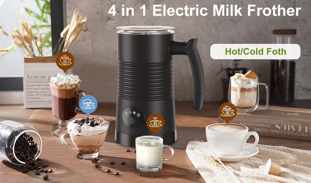 Electric Milk Frother Milk Foam Machine - EASY CAPPUCCINO