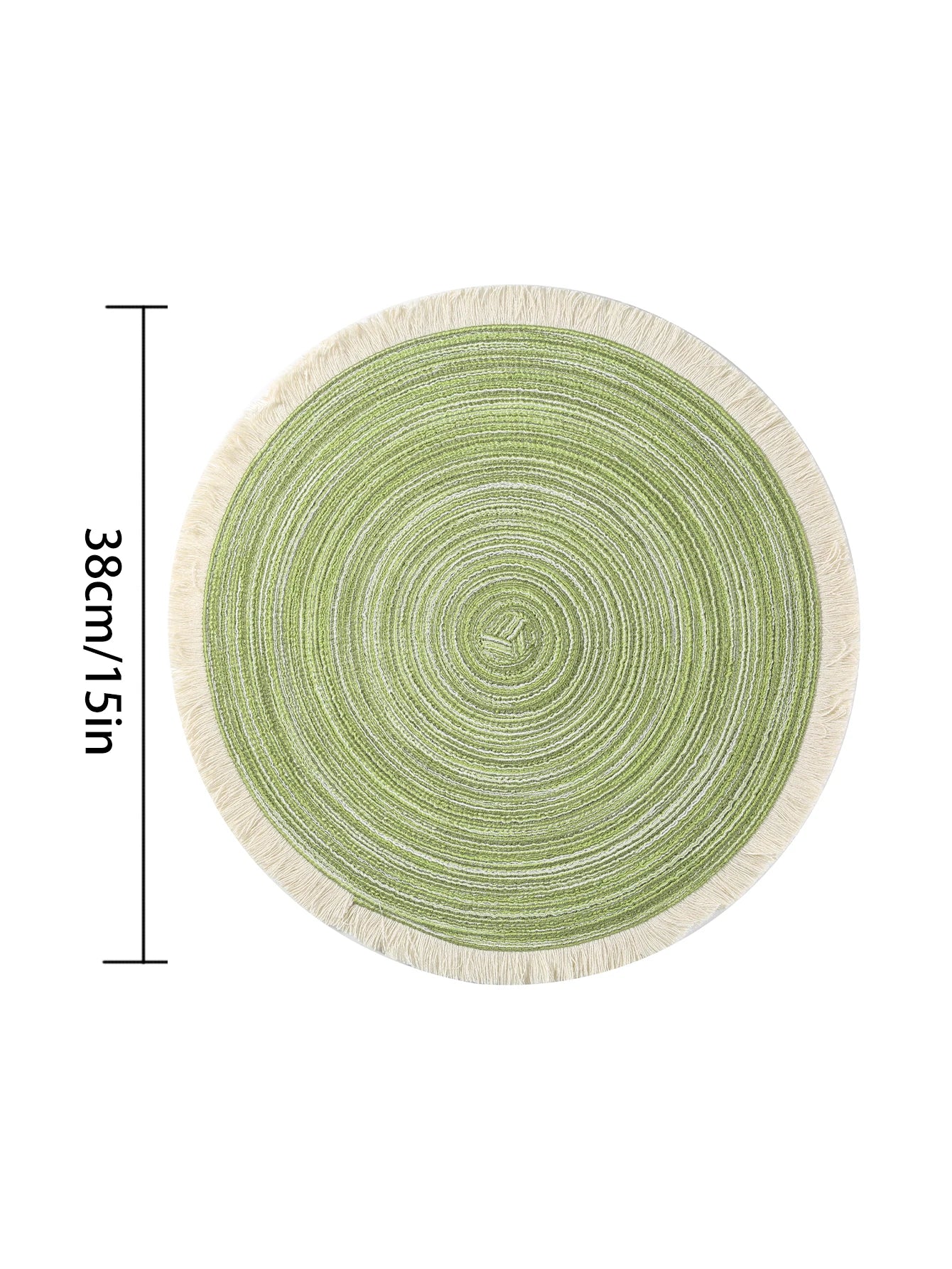 Set of 4 Fringe Woven Placemats - FRANGIA
