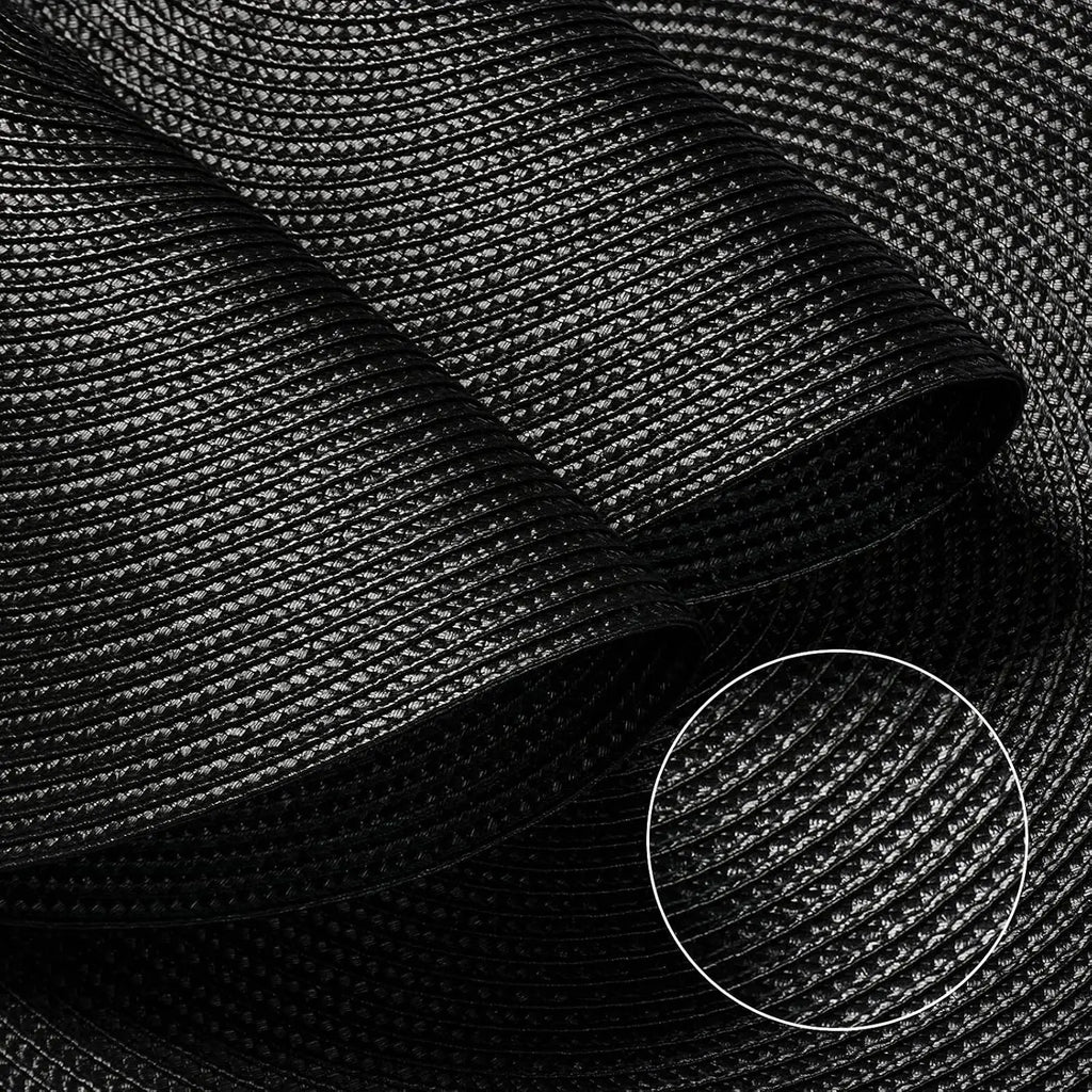 Round Braided Placemats Set of 4 Washable - COLORII