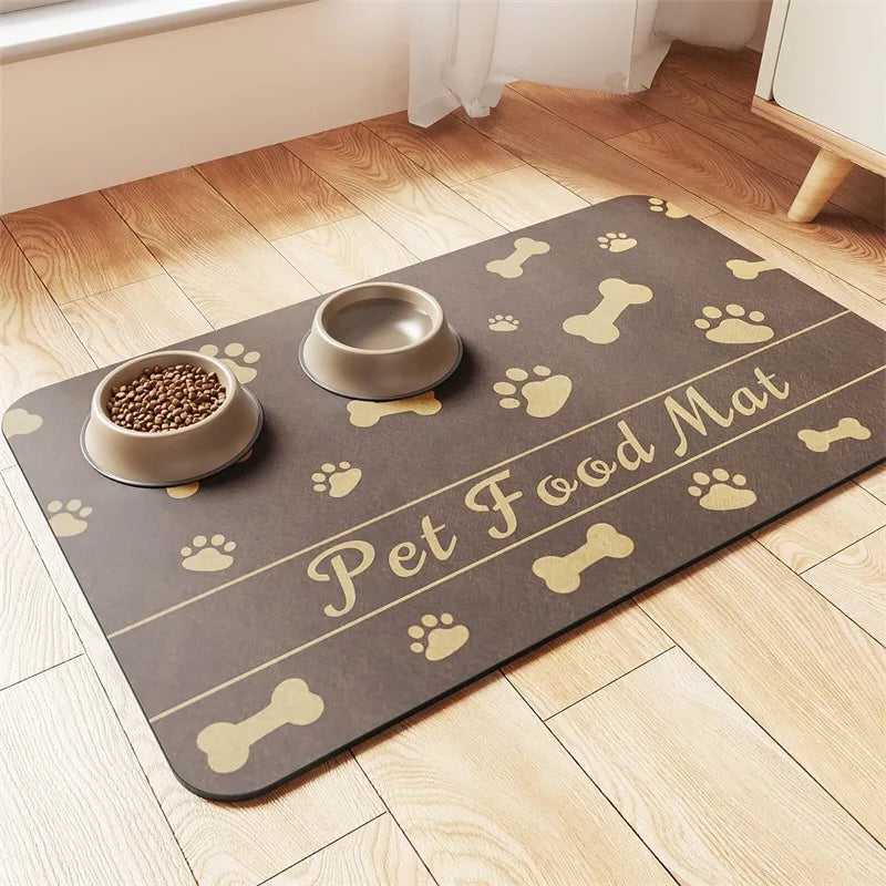 Waterproof Absorbent Pet Feeding Mat - DRY