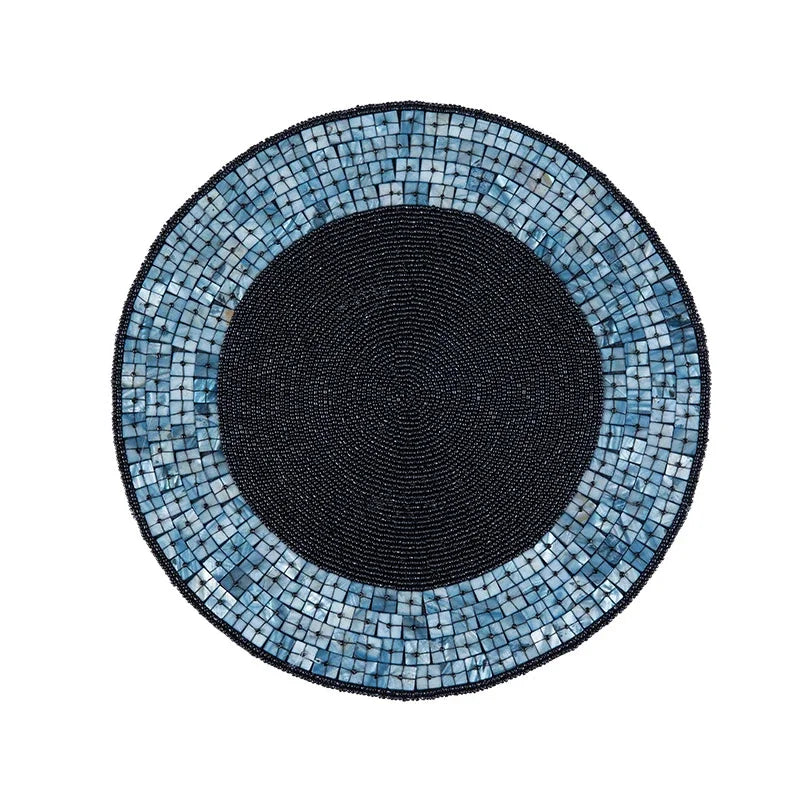 Beaded Food Placemat Luxury Home Dining - PERLA