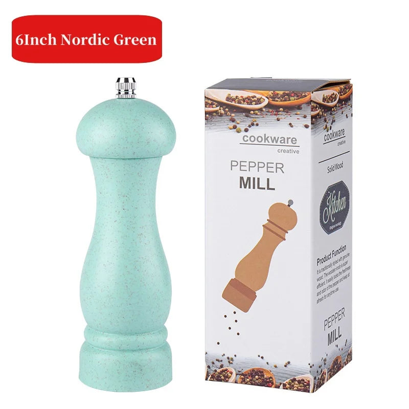 Gradient Colored Salt Pepper Grinder Set Spice Shaker - SFUMATO