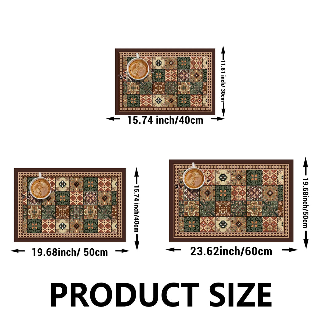 Coffee Mat Quick Drying Draining Board - RETRO