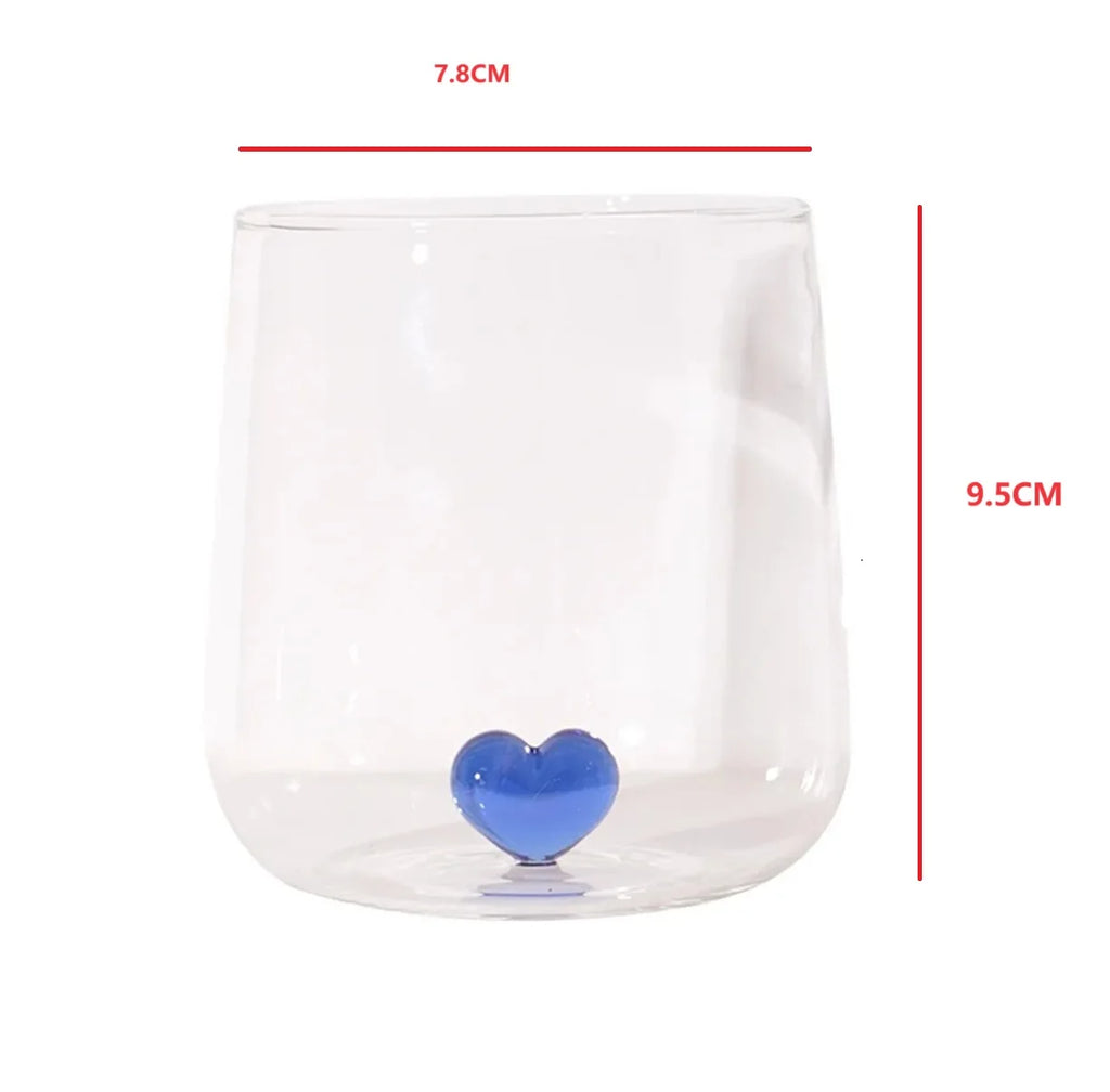 Creative 3D Heart Tumbler Mug - BEST SELLER