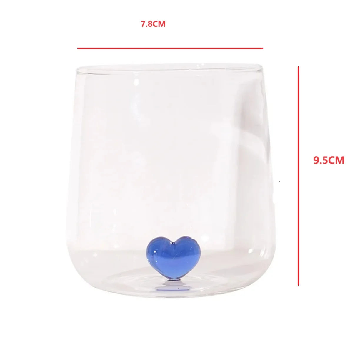 Creative 3D Heart Tumbler Mug - BEST SELLER