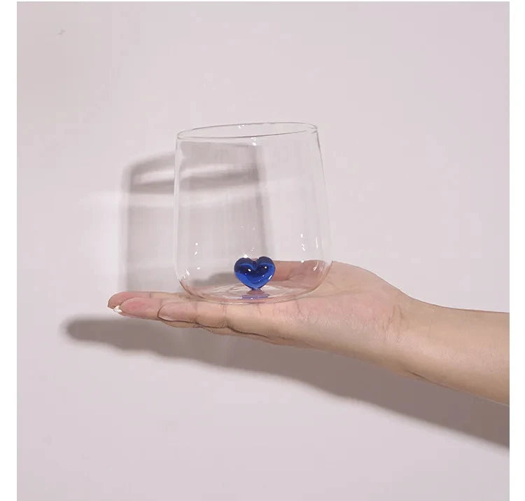 Creative 3D Heart Tumbler Mug - BEST SELLER