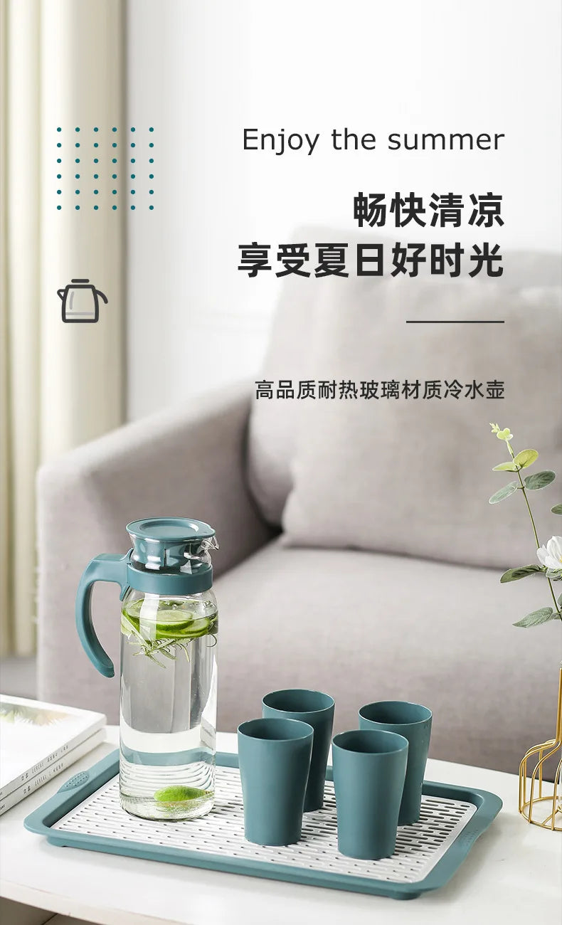 Glass Water Kettles Large Capacity - DOOR
