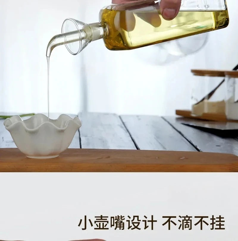 Pouring Oil Dispenser Leakproof - V
