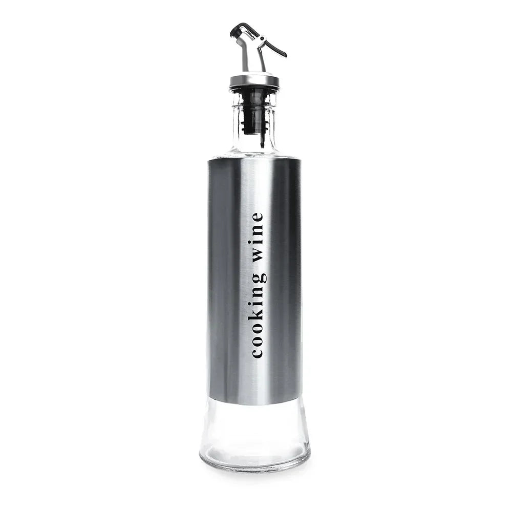 Stainless Steel Oil Bottle No-drip - DISPENSA