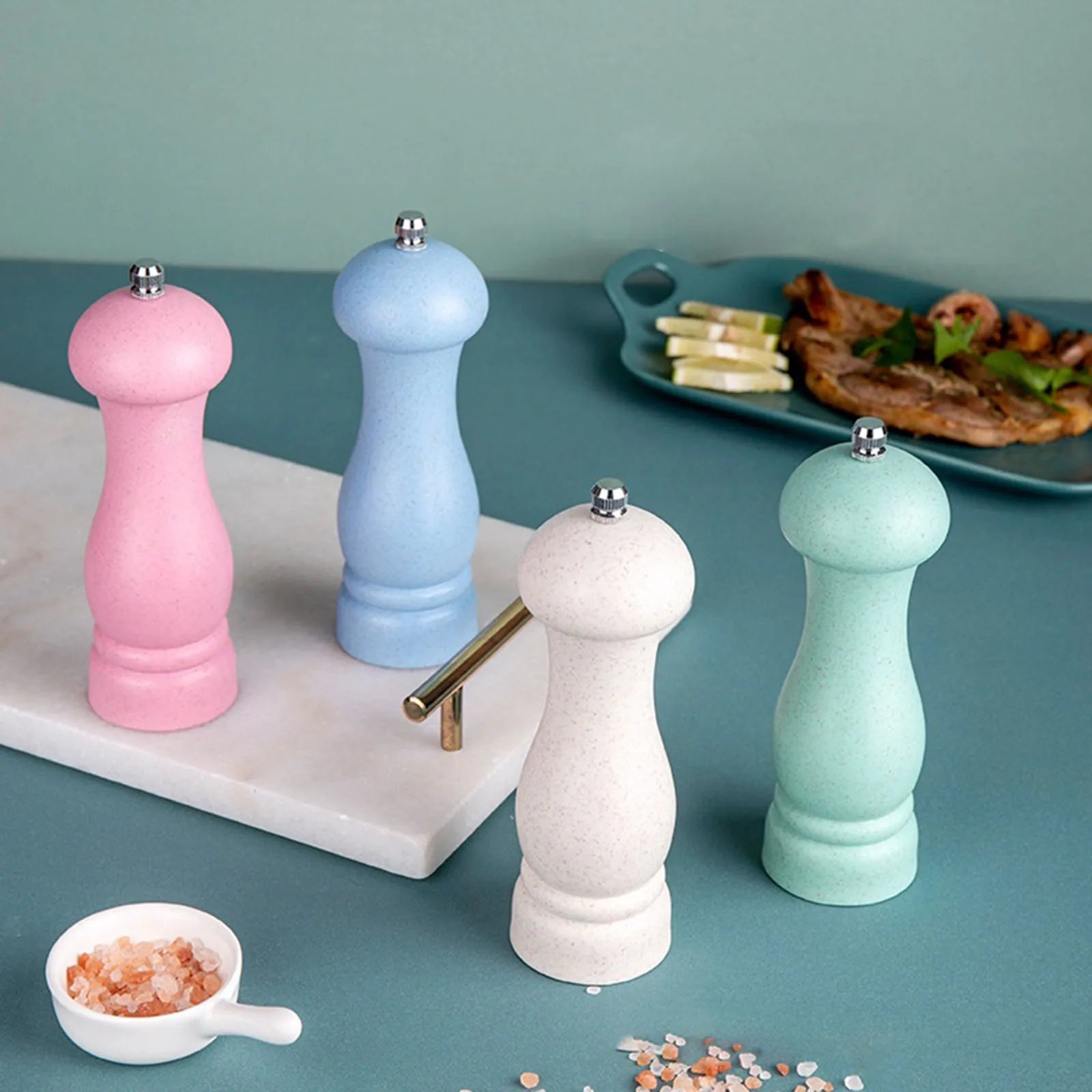 Pastel Pepper or Salt Grinder - CONFETTI