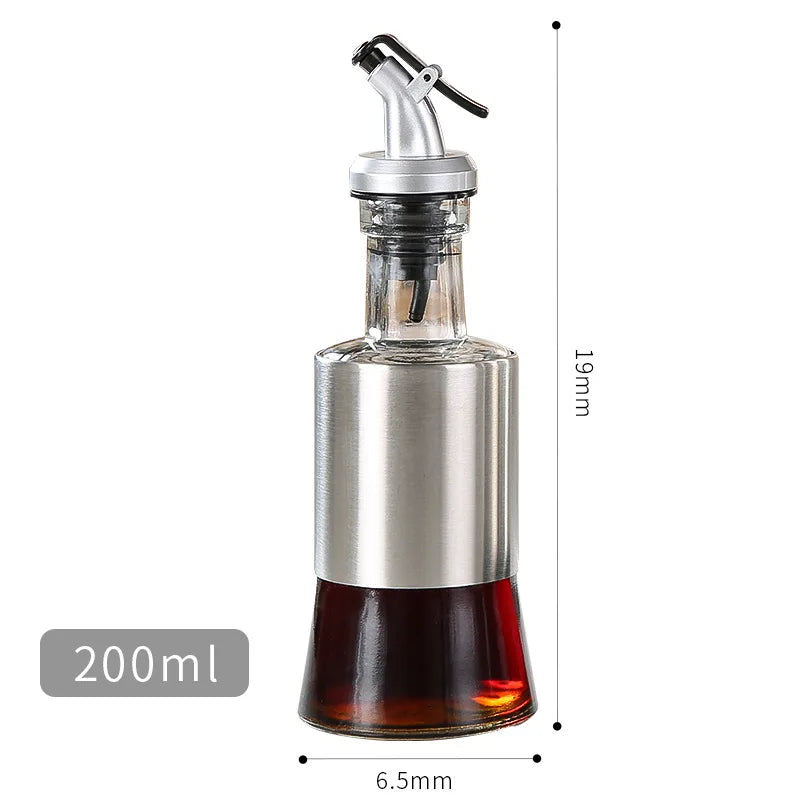 Stainless Steel Oil Bottle No-drip - DISPENSA