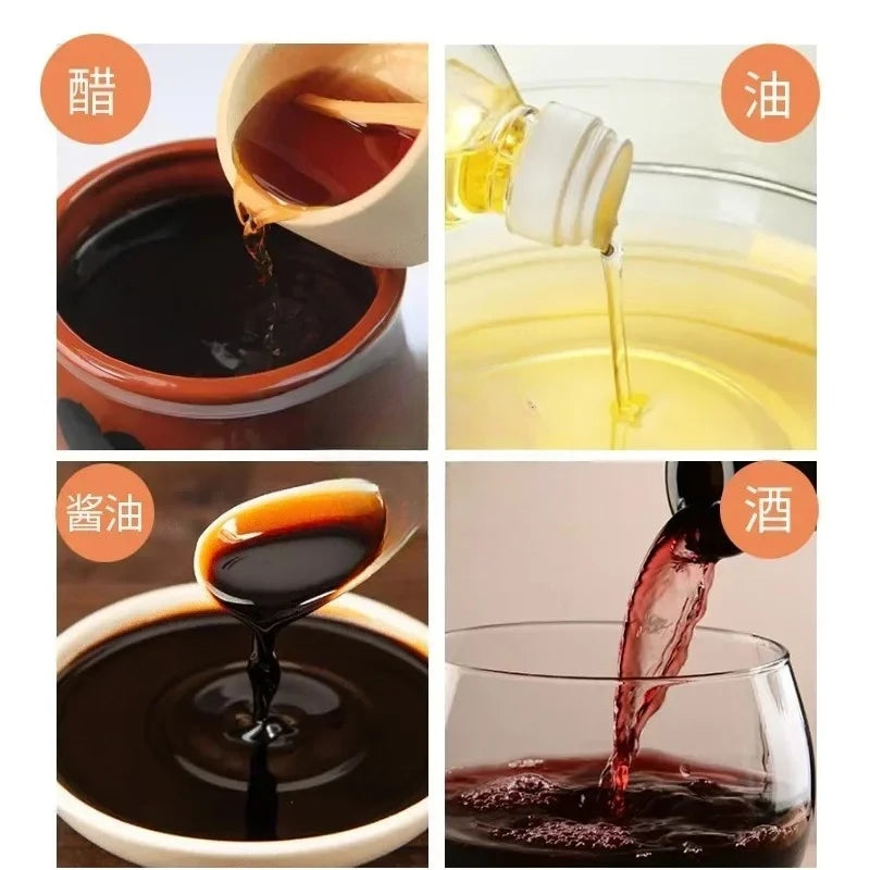 Pouring Oil Dispenser Leakproof - V