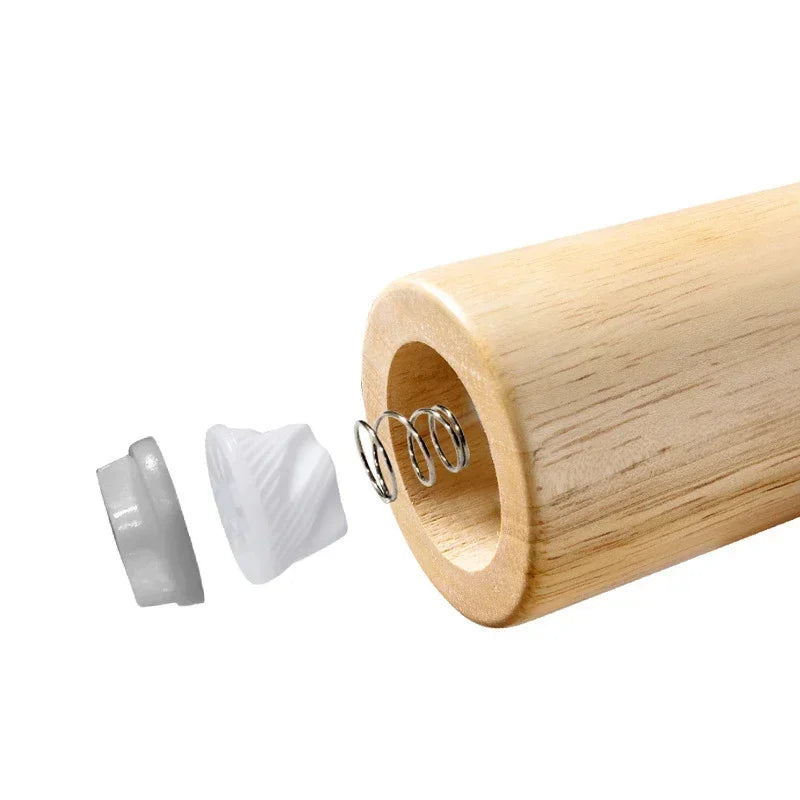 Ceramic and Wood Mill Salt and Pepper Grinder - CRUNCH