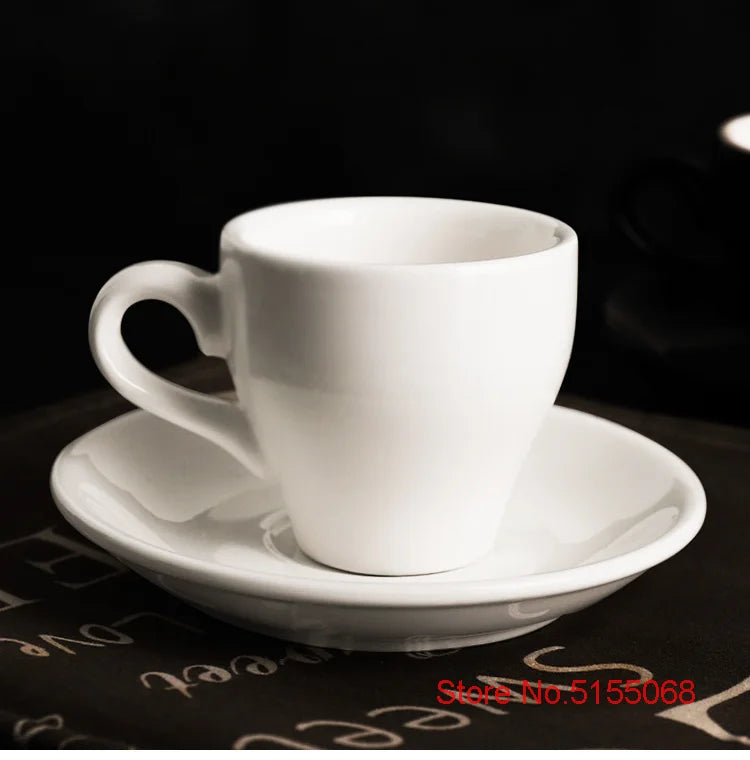 Espresso Cup And Saucer Ceramic - MACARON