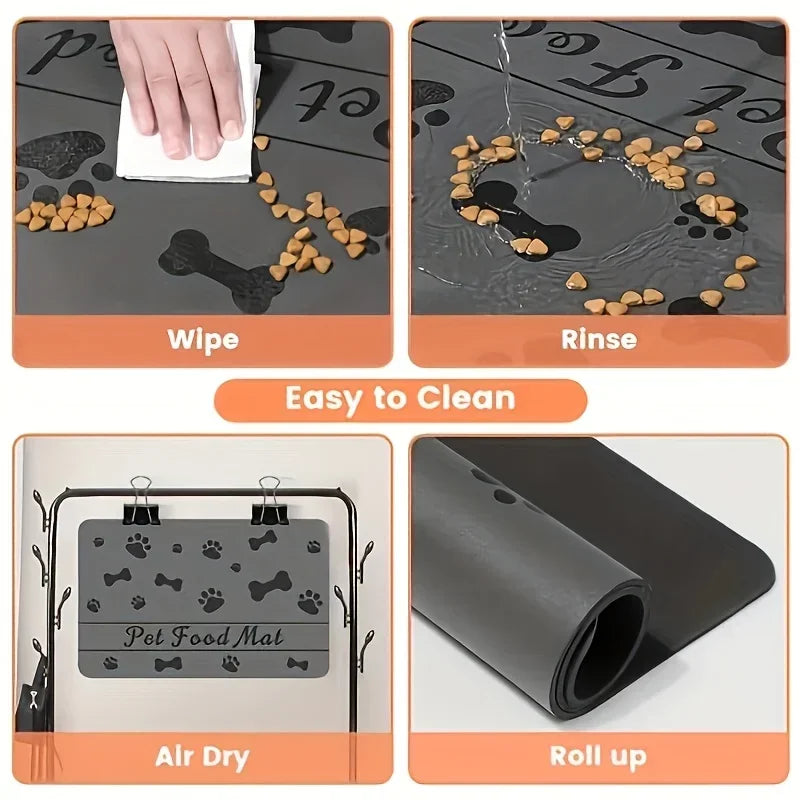 Waterproof Absorbent Pet Feeding Mat - DRY