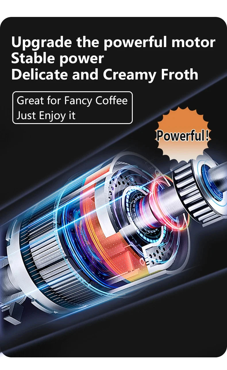 Mule Electric Milk Frother Mini Whisk - HANDHELD WHISK