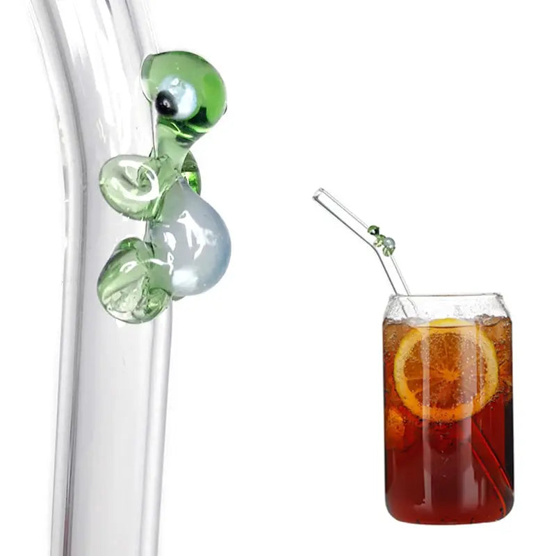 Cute Borosilicate Glass Drinking Straw - PICCI