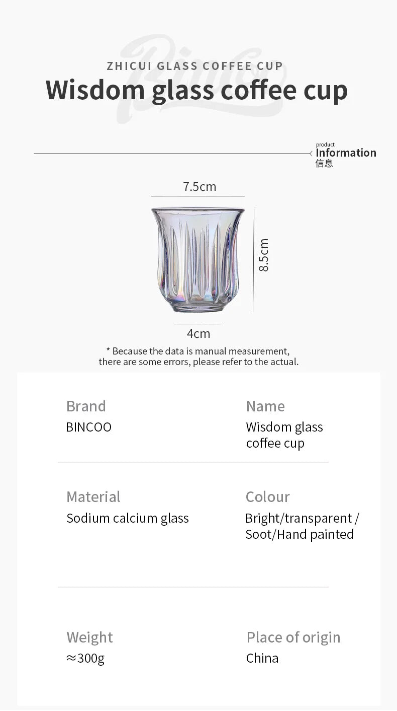 Glass Coffee Cups - ESPRESSO GLASS