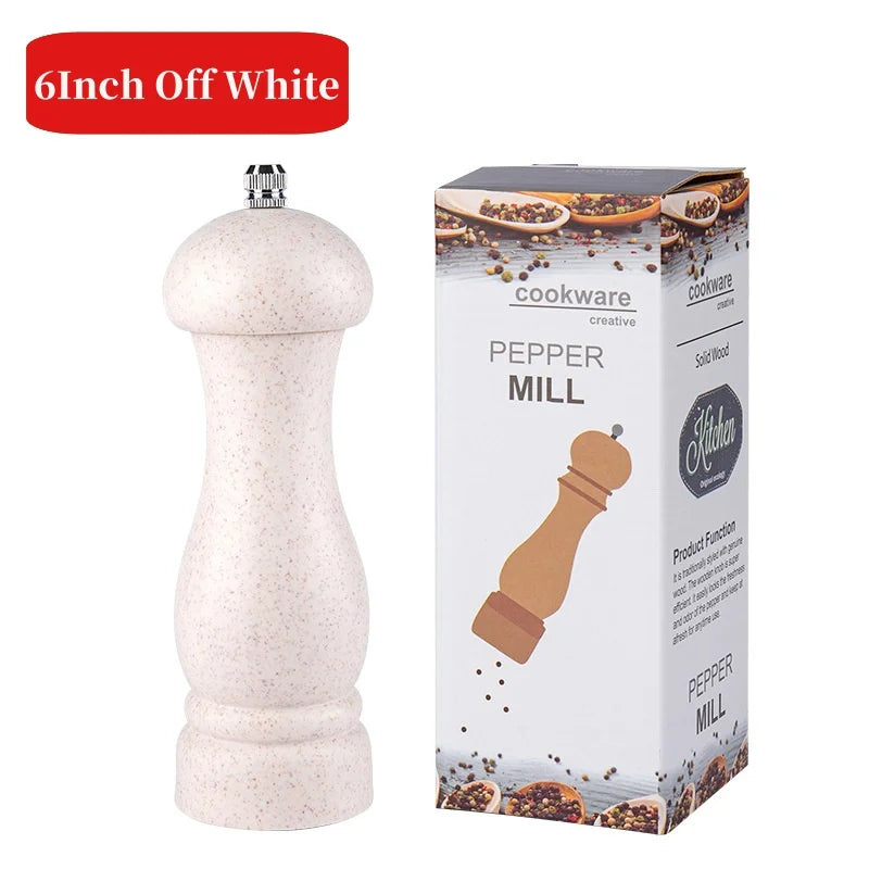 Gradient Colored Salt Pepper Grinder Set Spice Shaker - SFUMATO