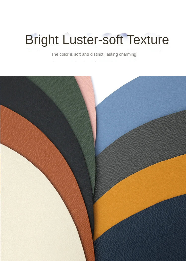 Leather Semicicrcle Placemate - SEMI