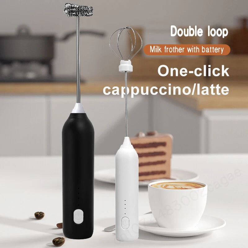 Electric Milk Frother Rechargeable  - MINI MULE