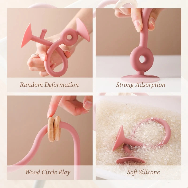 Baby Toy Silicone Educational Toys Infant Montessori Toy