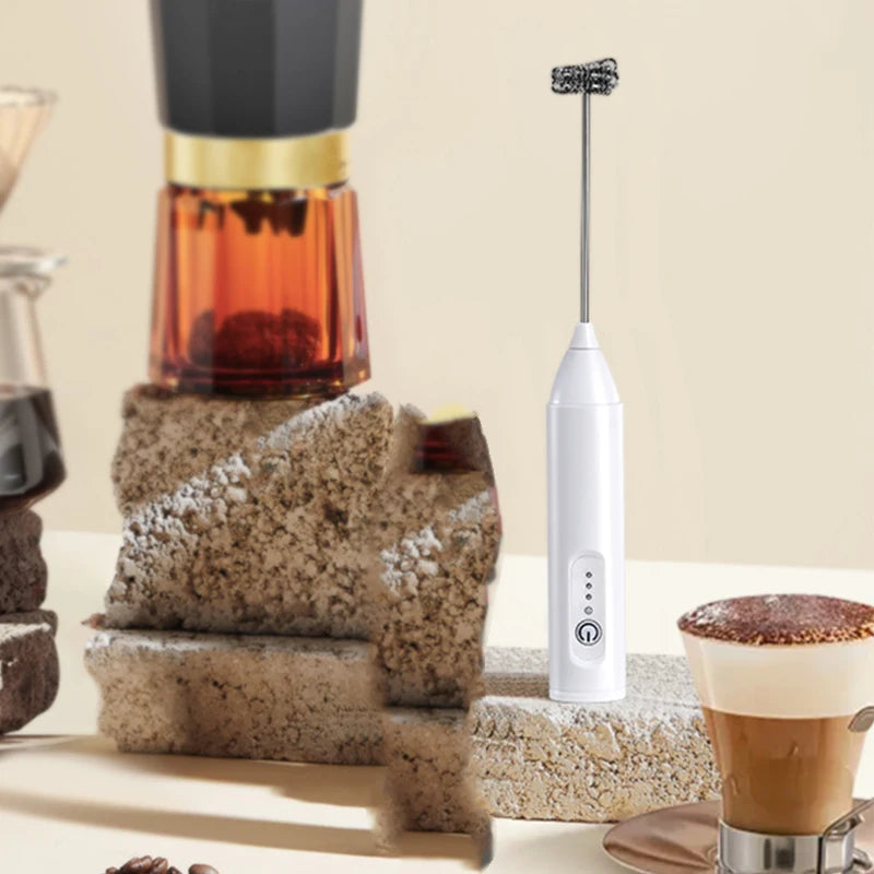 Electric Milk Frother Rechargeable  - MINI MULE
