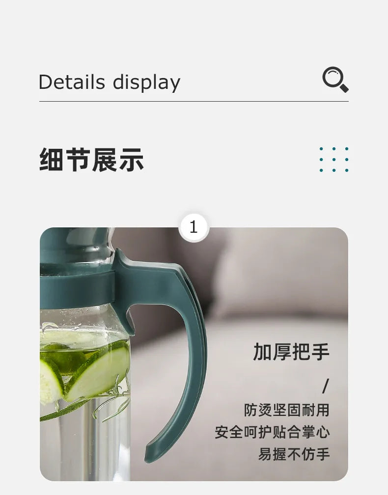 Glass Water Kettles Large Capacity - DOOR