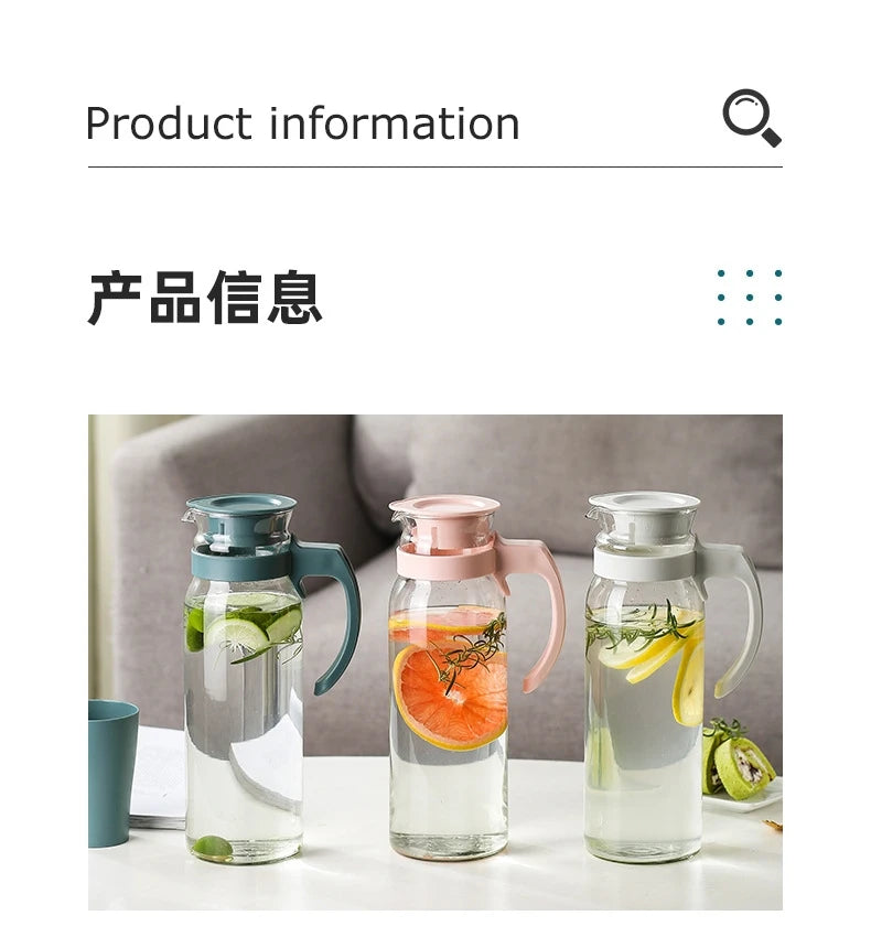Glass Water Kettles Large Capacity - DOOR