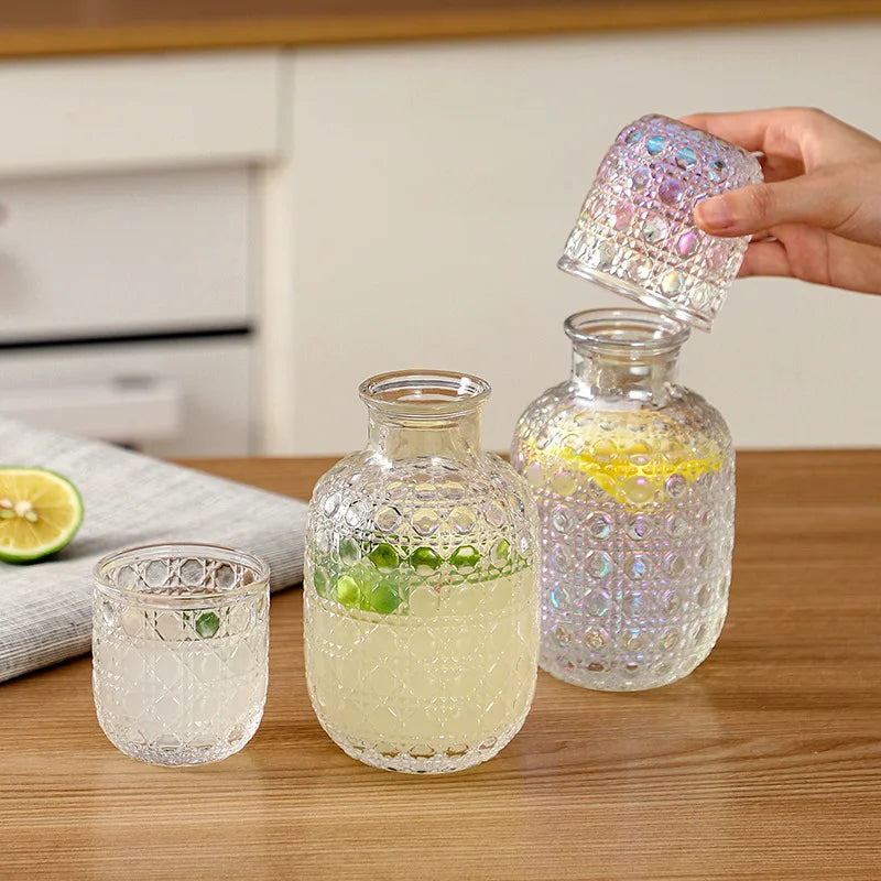 Embossed gem pattern jug - CARAFFA