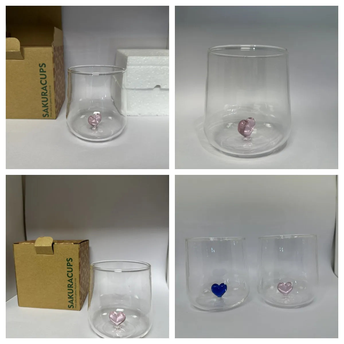 Creative 3D Heart Tumbler Mug - BEST SELLER