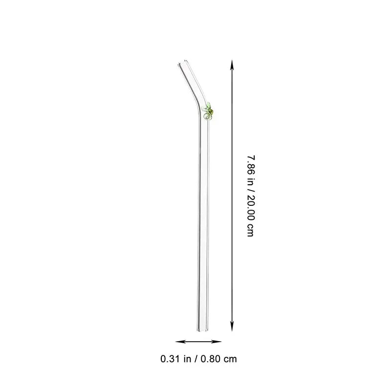Cute Borosilicate Glass Drinking Straw - PICCI
