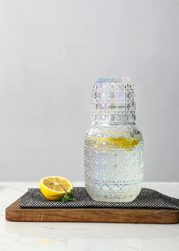 Embossed gem pattern jug - CARAFFA