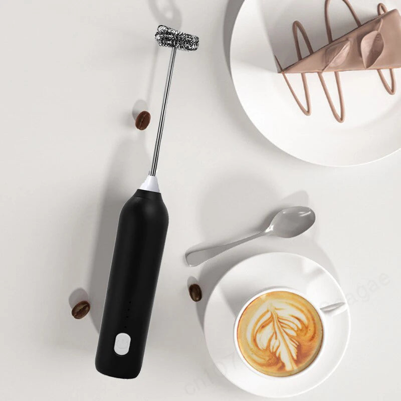 Electric Milk Frother Rechargeable  - MINI MULE
