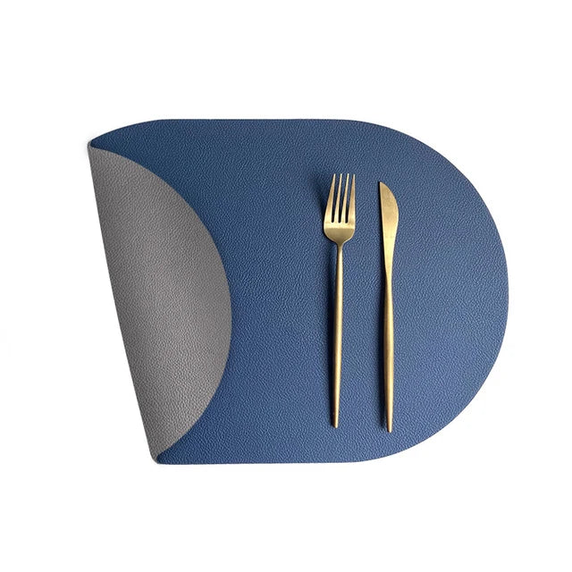 Oval Reversible Faux Leather Placemats - OVALE