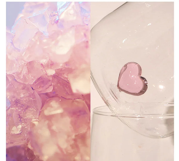 Designer 3D Heart Tumbler glass - CUORE