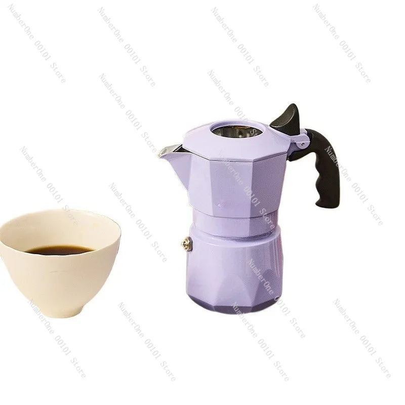 Colored Coffee Moka Pot - RAINBOW
