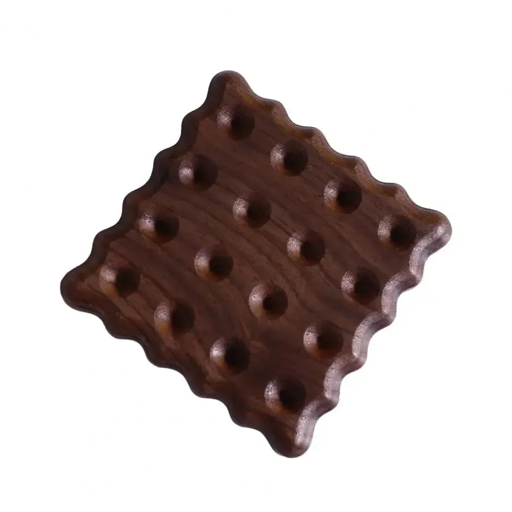 1PCS Solid Wood Coaster