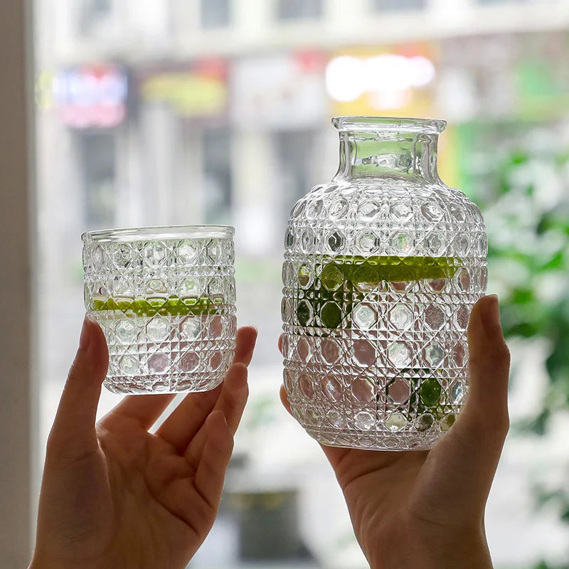 Embossed gem pattern jug - CARAFFA