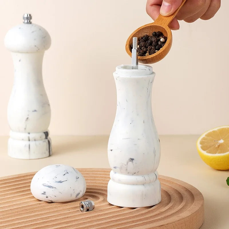 6-Inch Sets Salt Spice Mill - MARBLE