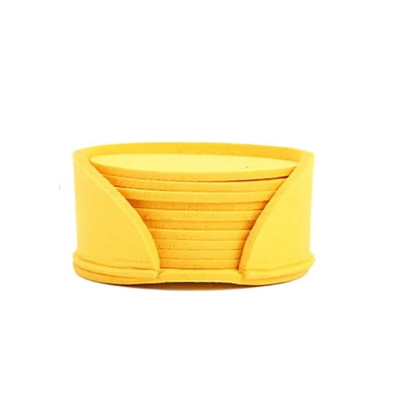 11pcs Round Felt Coaster - TONDO