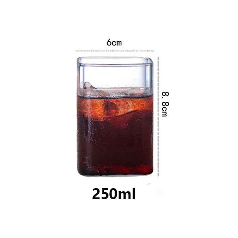 Double Glass Coffee Mugs - GLASS MUG