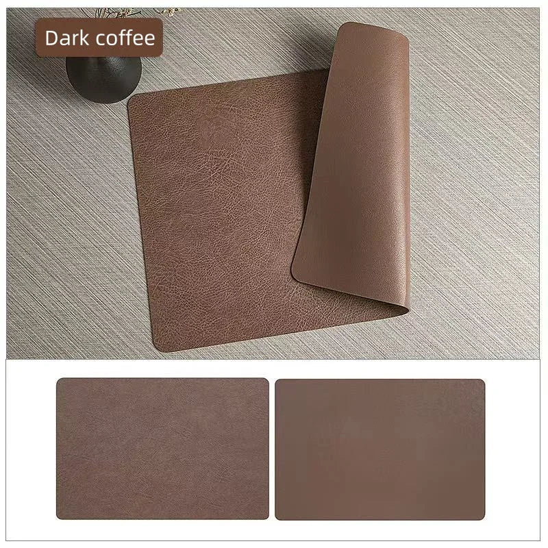 Faux Leather Placemats Set - CUOIO