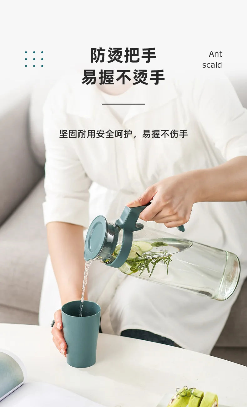 Glass Water Kettles Large Capacity - DOOR
