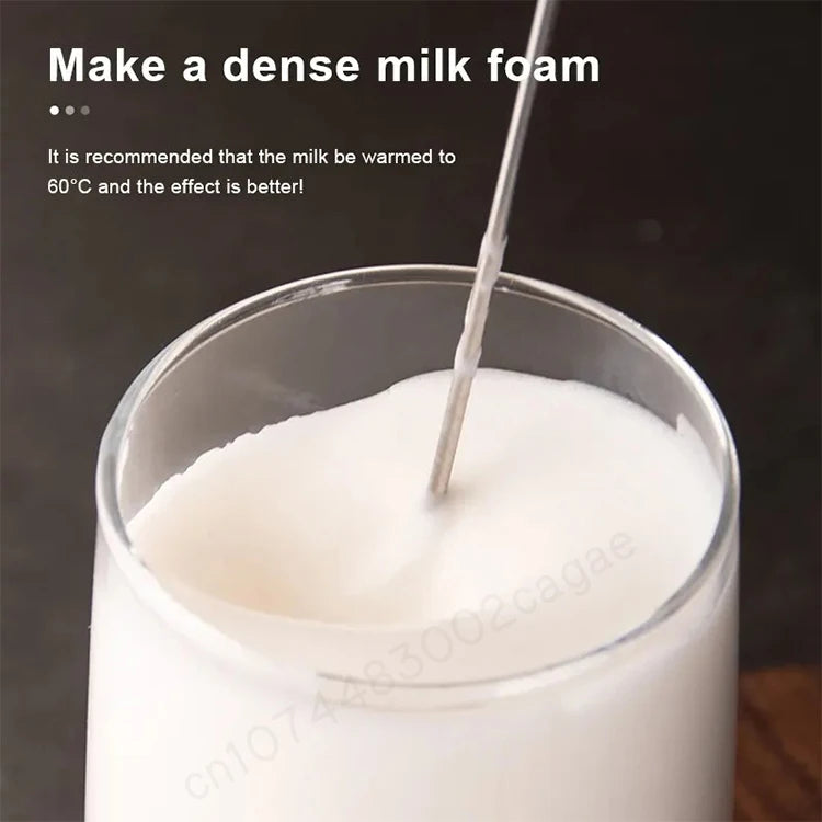 Electric Milk Frother Rechargeable  - MINI MULE