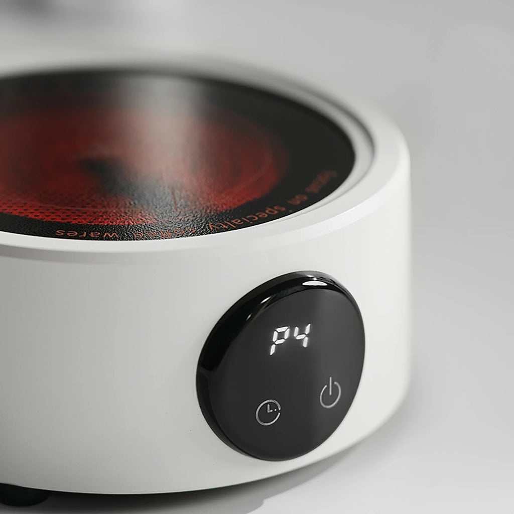 Mini Electric Coffee moka - WHITE